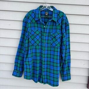 Noble plaid flannel shirt size XL Men’s